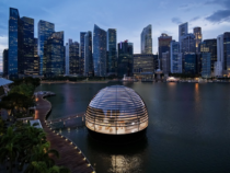 “Apple” Сингапурда биринчи жолу суу астындагы дүкөнүн ачат