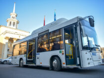 Бишкекке Белорусиядан алынып келинген автобустар линияга чыга баштады