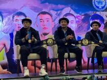 Бишкекте чемпион балбандарды тосуп алуу аземи өттү