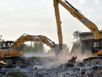 Бишкекте мыйзамсыз курулган объектилерди демонтаждоо уланууда