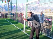 Жалал-Абад облусунда жаңы заманбап футбол талаасы пайда болду