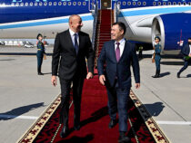 Азербайжандын президенти Кыргызстанга мамлекеттик сапар менен келди