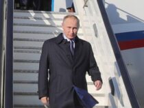 Россия президенти Владимир Путин Бишкекке учуп келди