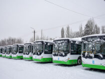 Мэрия сатып алган жаңы автобустардын баары Бишкекке келди