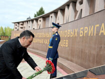 Ржев шаарында кыргызстандык аскерлерге арналган мемориал ачылды