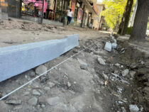Бишкекте тротуарларды оңдоо иштери аяктап калды