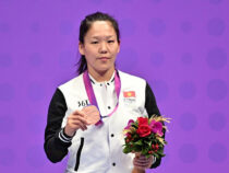 Каратечи Кымбат Тойтонова Азия оюндарында коло медаль алды