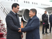 Түркмөнстандын президенти Кыргызстанга келди