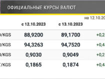 Кыргызстанда доллардын курсу 89 сомдон ашты