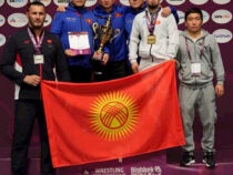 Кыргызстандын эркин күрөш боюнча курама командасы Азия чемпионатында 3-орунду ээледи