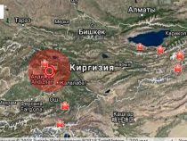 За прошедшие сутки в Ошской области произошло два землетрясения