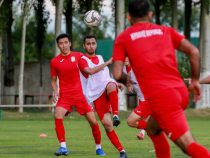 Сборная Кыргызстана по футболу начала подготовку к матчу с Палестиной
