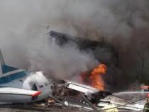 Ан-24 совершил аварийную посадку в Бурятии: погибли два члена экипажа