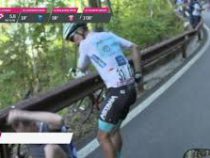 Велогонщик «Астаны» избил болельщика на Джиро д’Италия
