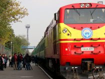 Движение поезда «Бишкек – Кара-Балта» приостановят на сутки