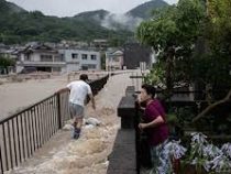 110 тыс. человек эвакуировали из-за ливневых дождей в Японии