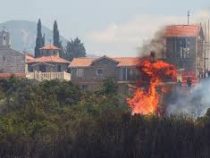 Лесной пожар в Хорватии приблизился к курортному городу