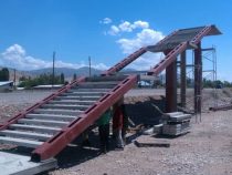 На автодороге Бишкек – Нарын – Торугарт строится надземный переход