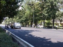 Улица Московская в Бишкеке открыта для движения транспорта