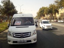 Между городами Ош и Андижан начали курсировать микроавтобусы