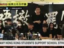 Студенты и школьники в Гонконге бойкотировали занятия