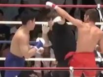 В Японии боец нокаутировал судью на седьмой секунде поединка