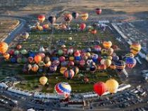 Фестиваль воздушных шаров в Нью-Мексико