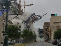 В Новом Орлеане рухнули несколько этажей строящегося отеля