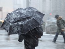 Штормовое предупреждение: в Бишкеке ожидается снегопад