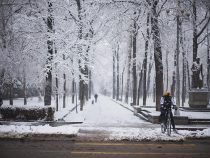 Снег в Бишкеке стихнет ближе к ночи