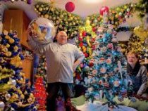 350 рождественских елок в доме: в Германии супруги установили мировой рекорд