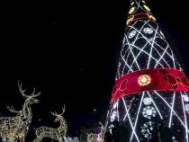 Сегодня начнется демонтаж новогодней елки в Бишкеке