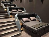 В Швейцарии оборудовали необычный кинотеатр с кроватями