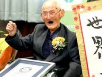 112-летний японец попал в Книгу рекордов Гиннеса