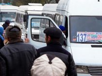 В Бишкеке  курсируют маршрутки, которые приезжают из пригородов