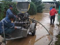Проливные дожди в Чуйской области принесли немало хлопот спасателям