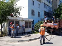 Демонтаж незаконных объектов в Бишкеке продолжается