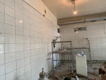 В Бишкеке ведется капитальный ремонт детской молочной кухни