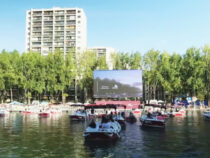 Кинотеатр под открытым небом открыли во Франции