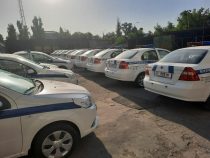 У патрульной милиции в Бишкеке появилось 20 новых авто