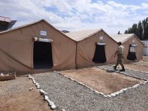 В Оше разбили палаточный городок для госпитализации пациентов