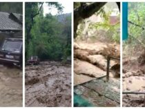 Проливные дожди в регионах спровоцировали сход селей