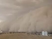 Песчаная буря накрыла Анкару