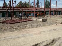 В Нарыне продолжается строительство инфекционной больницы