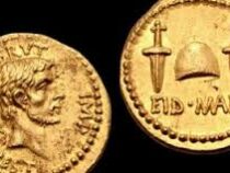 Золотая монета в ознаменование убийства Гая Юлия Цезаря, продана почти за 3 млн фунтов