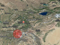На границе Кыргызстана с Таджикистаном произошло землетрясение