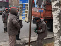 Мэрия Бишкека продолжает очистку города от незаконных объектов