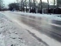 Белгород превратился в каток из-за снега с дождем