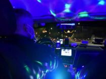 В Греции таксист превратил свое авто в ночной клуб на колесах