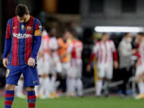 «Барселона» с Лионелем Месси проиграла клубу «Атлетик» в матче за Суперкубок Испании